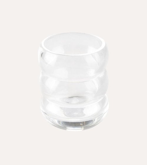 Vaso de Baño Burbujas de Cristal