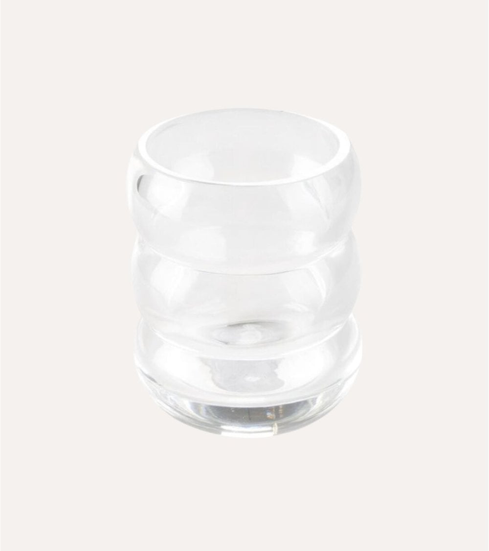 Vaso de Baño Burbujas de Cristal