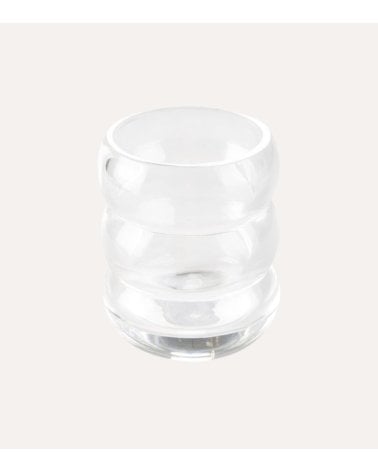 Vaso de Baño Burbujas de Cristal