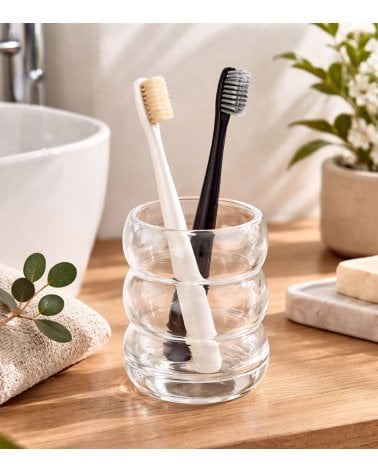 Vaso de Baño Burbujas de Cristal