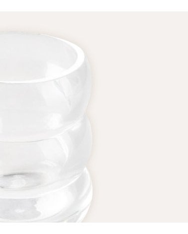 Vaso de Baño Burbujas de Cristal
