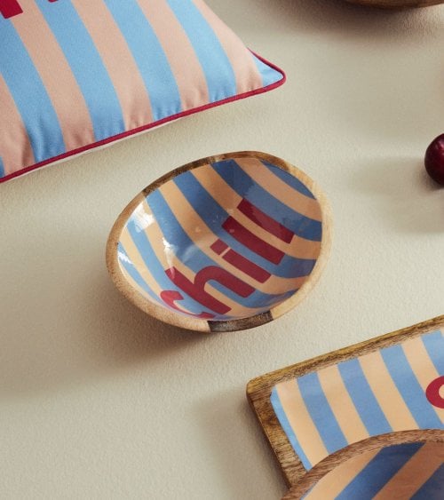 Bol Irregular Chill de Madera de Mango