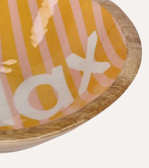 Bol Irregular Relax de Madera de Mango