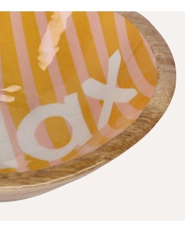 Bol Irregular Relax de Madera de Mango