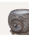 Macetero Decorativo Caracol de Terracota