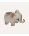 Maceta Decorativa Elefante de Porcelana