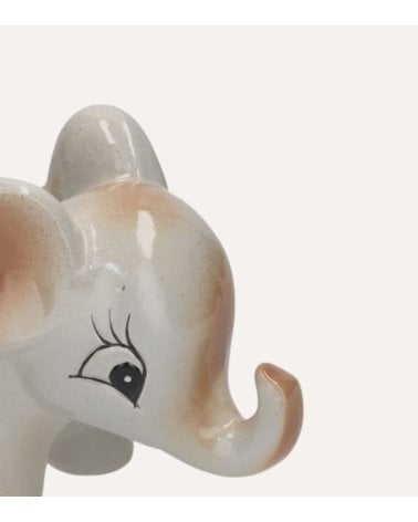 Maceta Decorativa Elefante de Porcelana