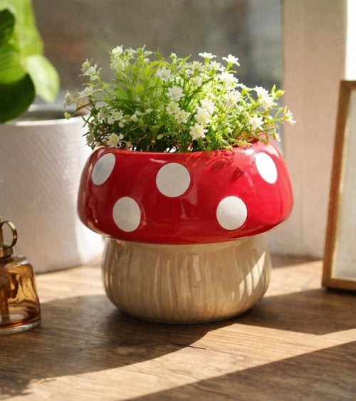 Maceta Decorativa Seta David de Dolomita