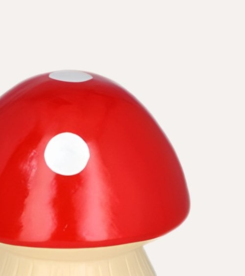 Figura Decorativa Seta Klein con Mariquita de Terracota