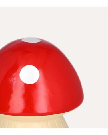 Figura Decorativa Seta Klein con Mariquita de Terracota