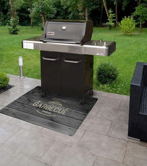 Alfombra Protectora BBQ de Goma