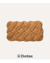 Felpudo Galleta Trenzado de Fibra Vegetal