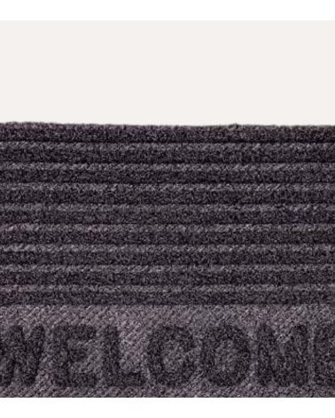 Felpudo Bienvenidos Labery Estilo Cesped de Goma