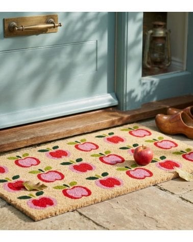 Felpudo Manzanas de Fibra Vegetal