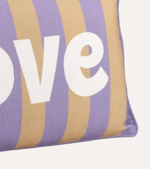 Cojín Rectangular Karera Love de Poliéster