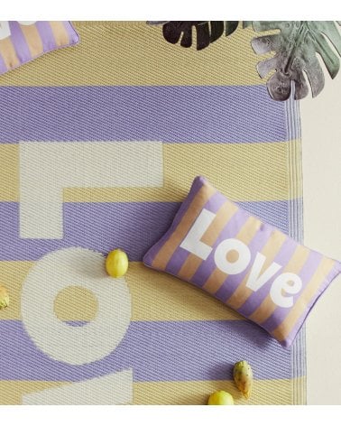 Cojín Rectangular Karera Love de Poliéster