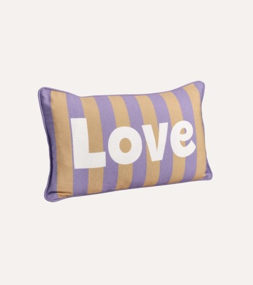 Cojín Rectangular Karera Love de Poliéster