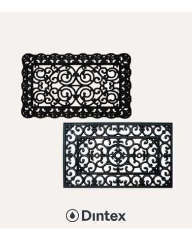 Felpudo Época en Relieve de Goma