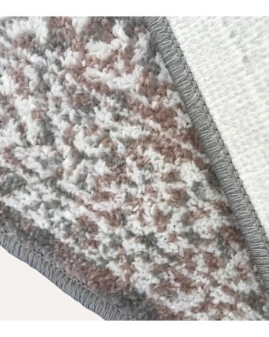 Alfombra Pasillera Medallón Antideslizante de Polipropileno Frisé