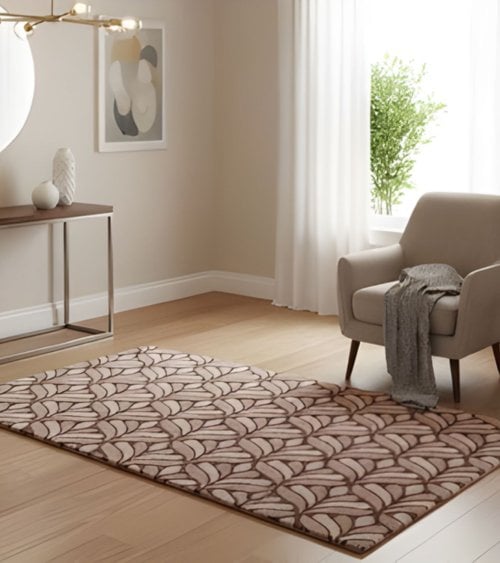 Alfombra Home Retro Folk de Nylon