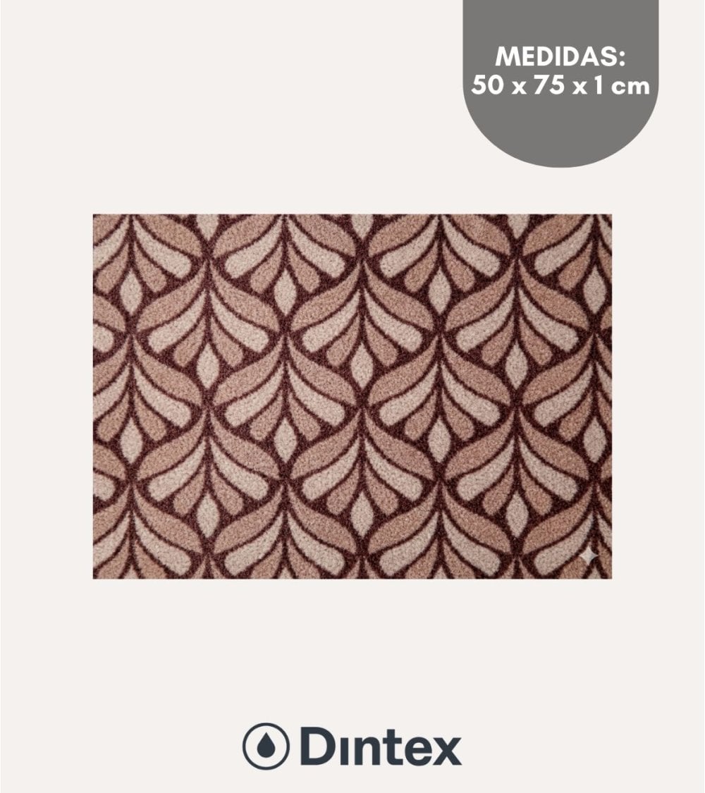 Alfombra Home Retro Folk de Nylon