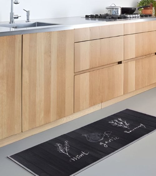 Alfombra Kitchen Garlic de Nylon