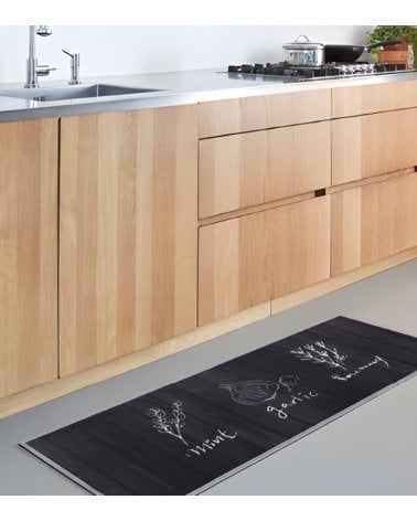 Alfombra Kitchen Garlic de Nylon