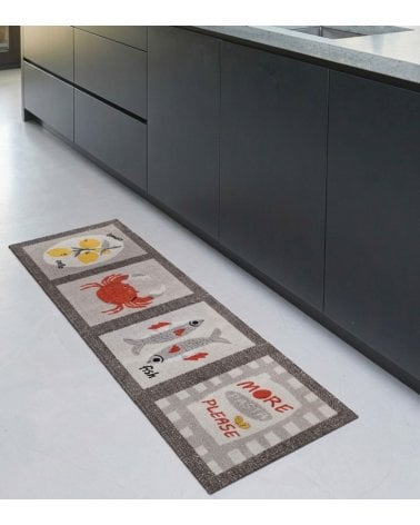 Alfombra de Cocina Limoncino de Nylon