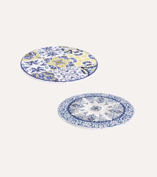 Salvamanteles Soraia Mosaico de Cerámica y Base de Corcho