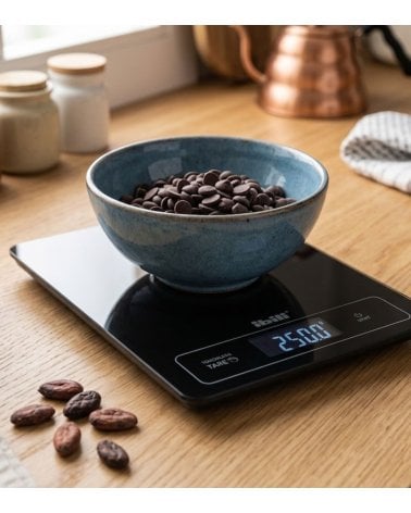 Bascula Digital para Cocina Tactil de Vidrio