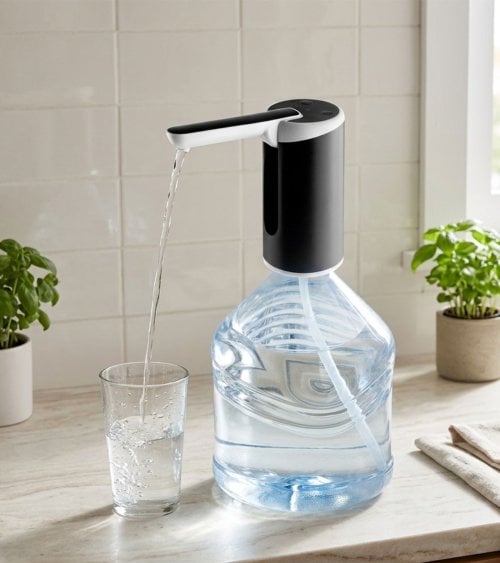 Dispensador de Agua Digital Plegable de Plástico