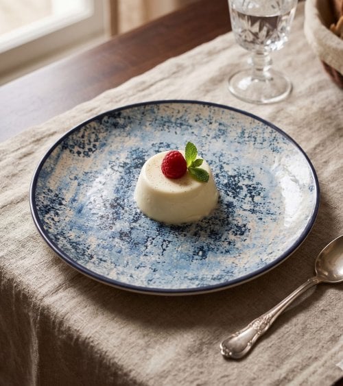 Plato de Postre Electra de Porcelana