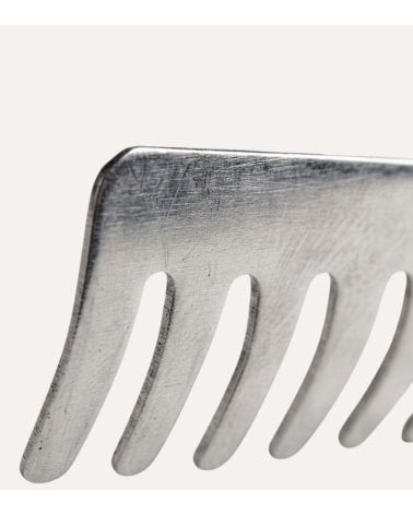 Pinza Dentada para pasta de Acero Inoxidable