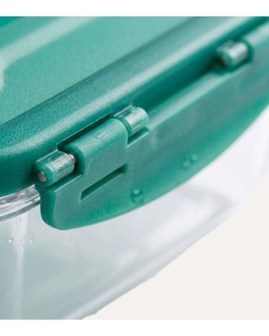 Fiambrera Tritan con Tapa Hermetica de Cristal