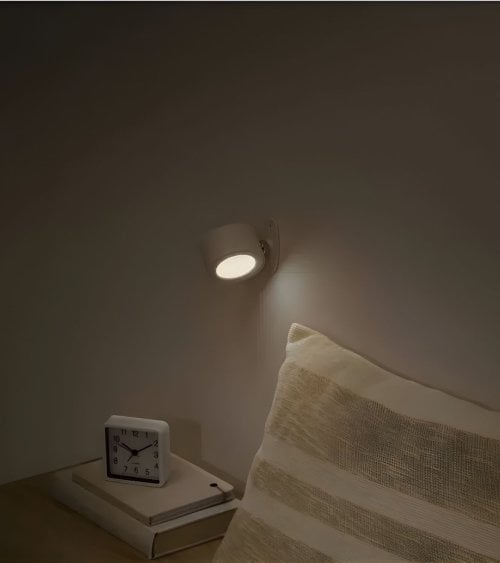 Lámpara de Pared LED con Soporte Magnético de ABS