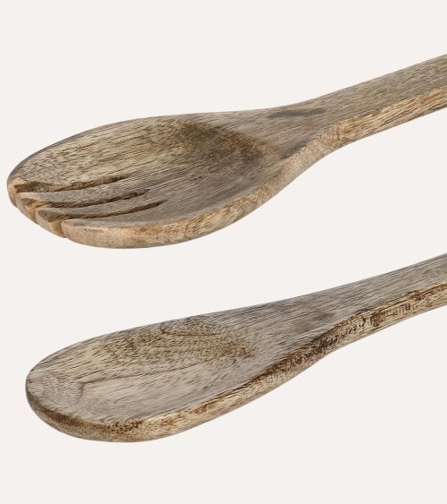 Set de 2 Cubiertos Keran de Madera de Mango