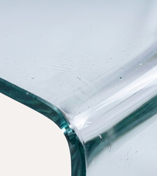 Mesa Escritorio Note con Topes Antirayas de Cristal