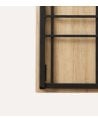 Mesa Escritorio Plegable de Madera y Metal