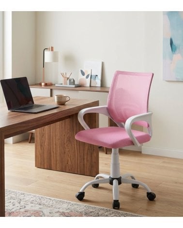 Silla Giratoria Line con Red Traspirable