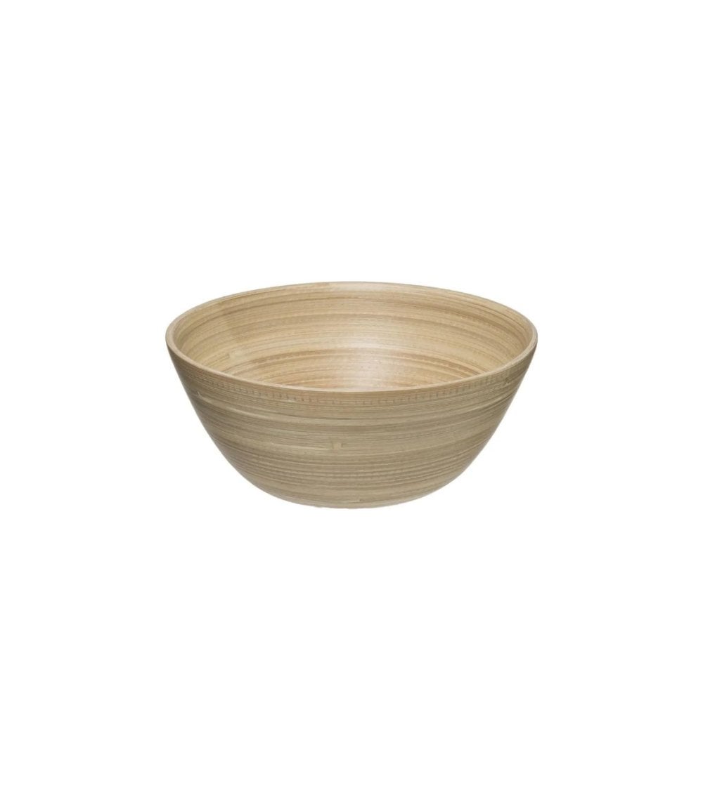 Ensaladera  de Bambú Natural en 2 Tamaños