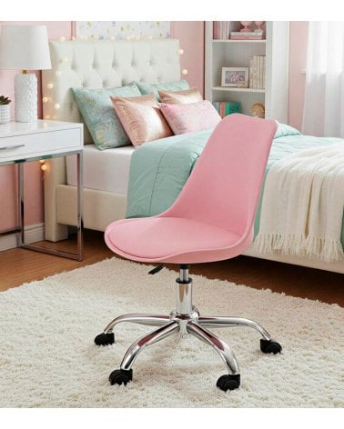 Silla de Oficina Enjoy Giratoria con Asiento Tapizado