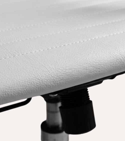 Silla Giratoria Lucy para Oficina de Polipiel