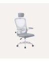 Silla Giratoria Aero con Reposacabezas y Red Transpirable