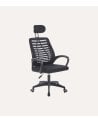 Silla Giratoria Kneck con Reposacabezas y Red Transpirable