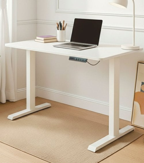 Mesa Escritorio Motorizada de Madera y Metal