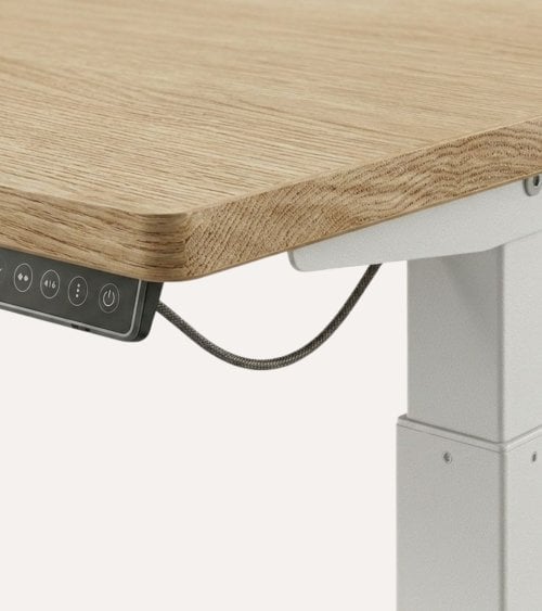 Mesa Escritorio Motorizada de Madera y Metal