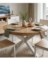 Mesa de Comedor Bradley Extensible de MDF