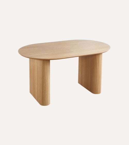 Mesa de Comedor Pietra Oval Extensible de MDF
