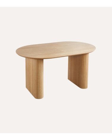 Mesa de Comedor Pietra Oval Extensible de MDF