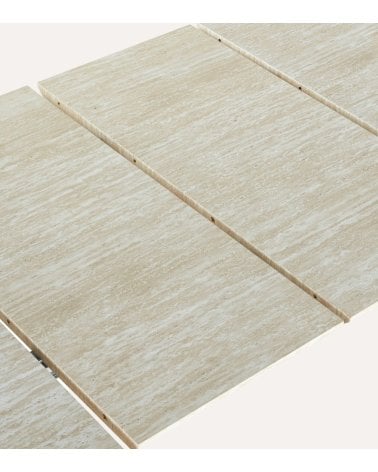 Mesa de Comedor Pietra Oval Extensible de MDF